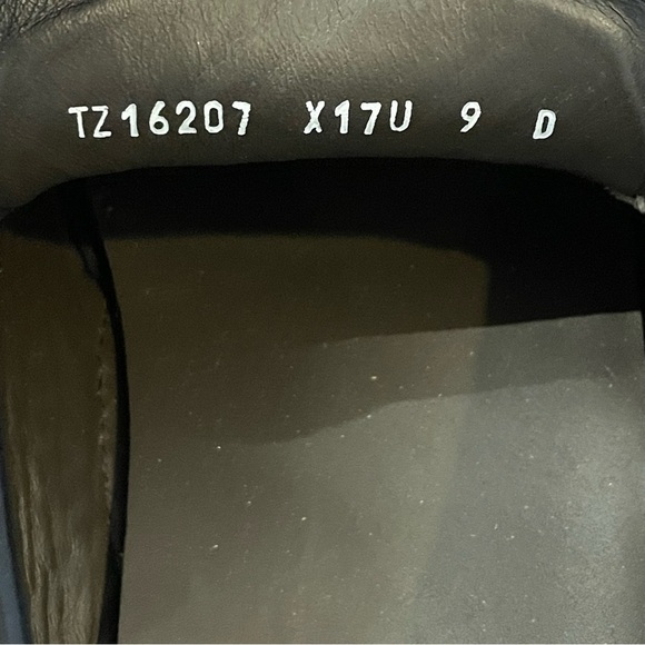 Salvatore Ferragamo Woven Leather Gancini Moccasin Driving Loafer Blue Italy 9D - Picture 11 of 11